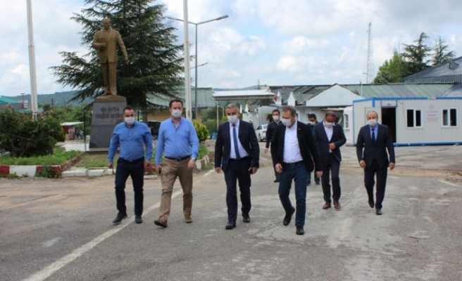 Dereköy Sınır Kapısı'ndaki modernizasyon çalışmalarında sona yaklaşıldı
