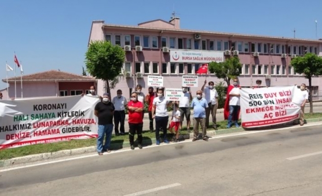 Bursa'da 'halı saha' isyanı