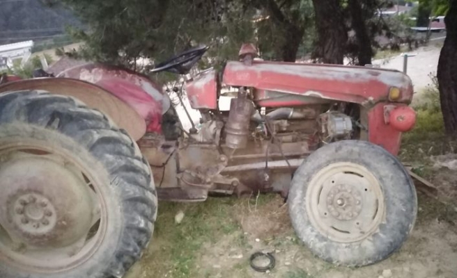 Yenişehir'de devrilen traktörün altında kalan sürücü hayatını kaybetti