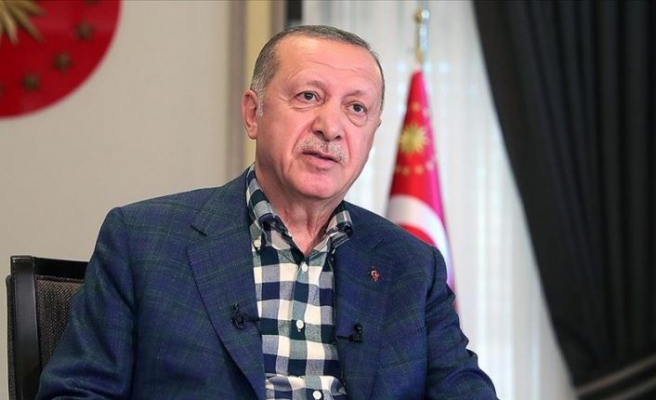 Cumhurbaşkanı Erdoğan: Ayasofya'nın ibadete açılması bayram sevincimizi daha da artırmıştır