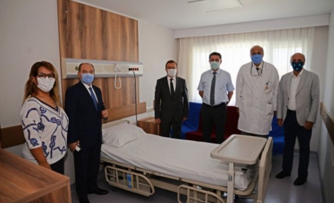 Uludağ Üniversitesi Hastanesi'nin yenilenen kliniği hizmete girdi