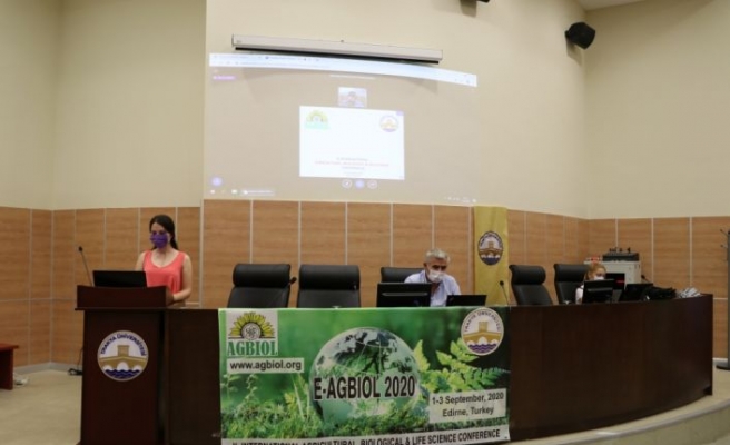 Trakya Üniversitesinde 55 ülkeden bilim insanı e-konferansta buluştu