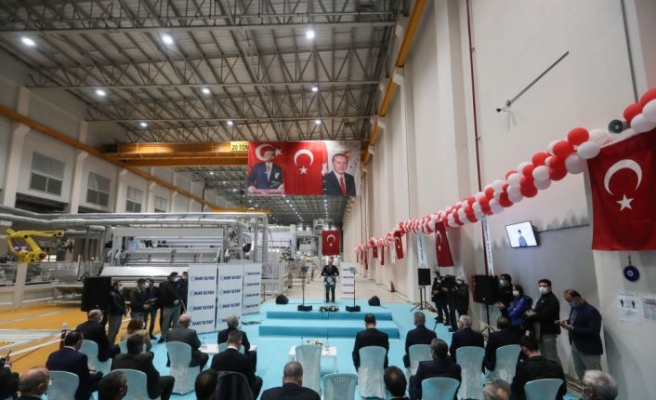 Bakan Varank, Tekirdağ'da elyaf fabrikası açılışında konuştu