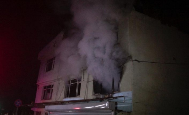 Bursa'da korkutan ev yangını