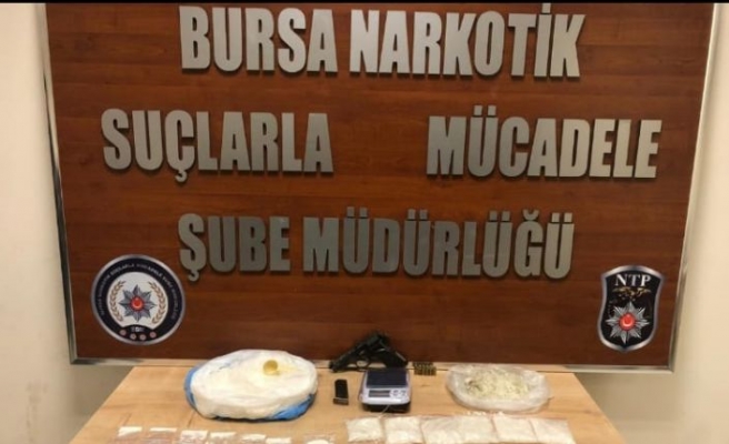 Bursa'da uyuşturucu operasyonunda 10 kişi tutuklandı