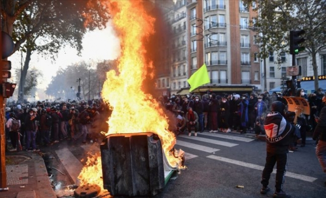 Sınır Tanımayan Gazeteciler, Fransa'daki gösterilerde polis şiddetini kınadı