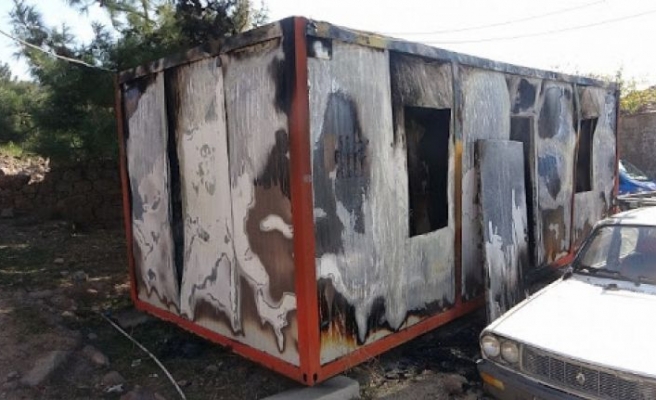 Konteyner evde çıkan yangında bir kişi hayatını kaybetti