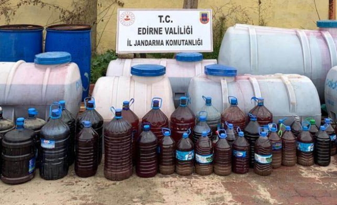 Tekirdağ ve Edirne'de sahte içki operasyonları: 3 gözaltı