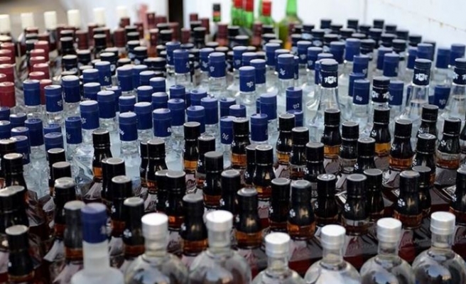 Trakya'da son bir haftada 6.5 ton sahte içki ele geçirildi
