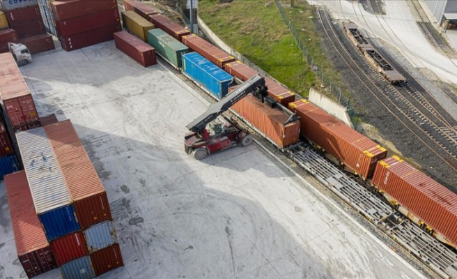 Türkiye'den Çin'e gidecek ikinci ihracat yük treni de yola çıktı