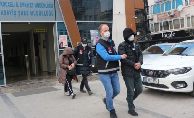Kocaeli'de iş yerinden 1,2 milyon liralık malzeme çalan eski çalışan tutuklandı
