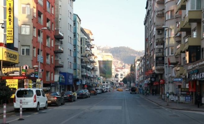 Doğu Marmara ve Batı Karadeniz'de sokağa çıkma kısıtlamasında sessizlik hakim