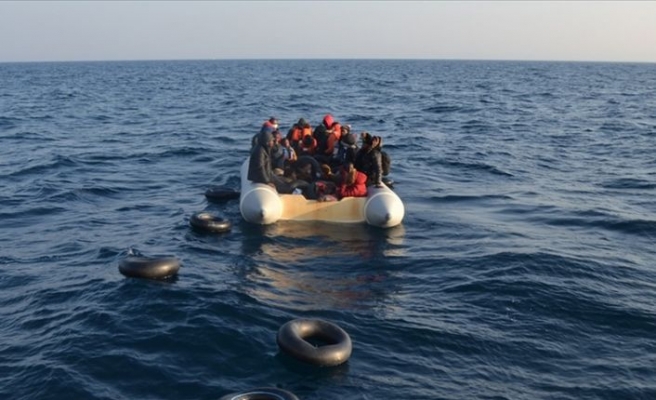 İzmir'de 123 sığınmacı kurtarıldı