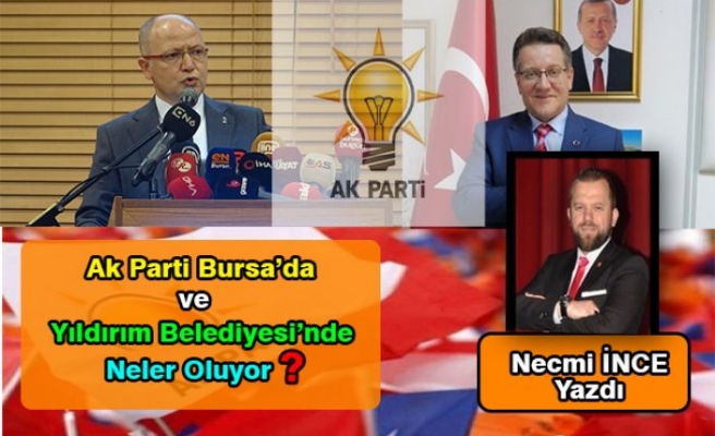 Necmi İnce Yazdı: Ak Parti Bursa'da ve Yıldırım Belediyesi'nde Neler Yaşandı?