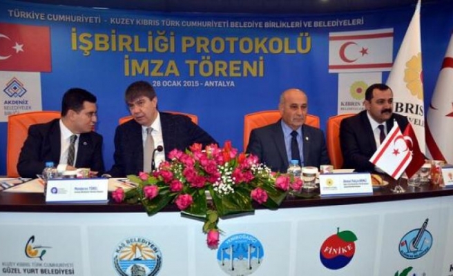 Türkiye ve KKTC belediyeleri arasında iş birliği protokolü imzalandı
