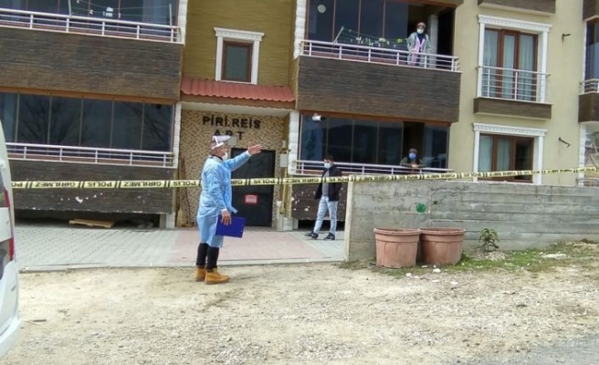 Sakarya'da Kovid-19 nedeniyle 7 ev karantinaya alındı