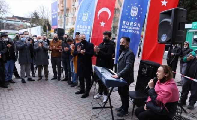 Bursa'nın sokak sanatçıları, vatandaşlara müzik ziyafeti yaşatacak