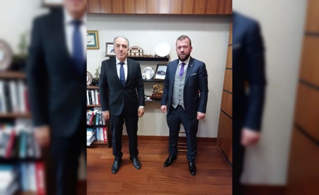 İnce Medya Grup Ankara'da Mustafa Yeneroğlu'nu ziyaret etti