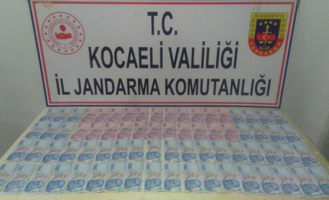 Kocaeli'de piyasaya sahte para sürmeye çalıştığı iddiasıyla yakalanan zanlı tutuklandı