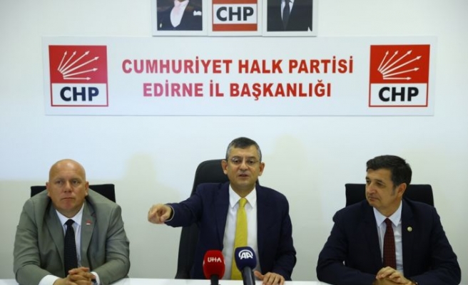 CHP Grup Başkanvekili Özel, gündeme dair açıklamalarda bulundu: