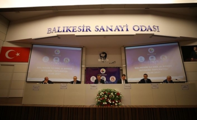TOBB Başkanı Hisarcıklıoğlu, Balıkesir'de iş insanlarıyla bir araya geldi: