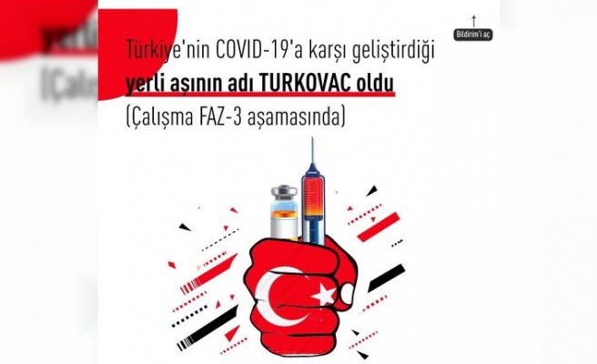 Yerli Kovid-19 aşısı “TURKOVAC“ın Faz-3 çalışması 40 bin 800 gönüllüyle yürütülecek