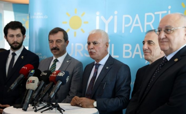 İYİ Parti Genel Başkan Yardımcısı Koray Aydın, Bursa'da gündemi değerlendirdi: