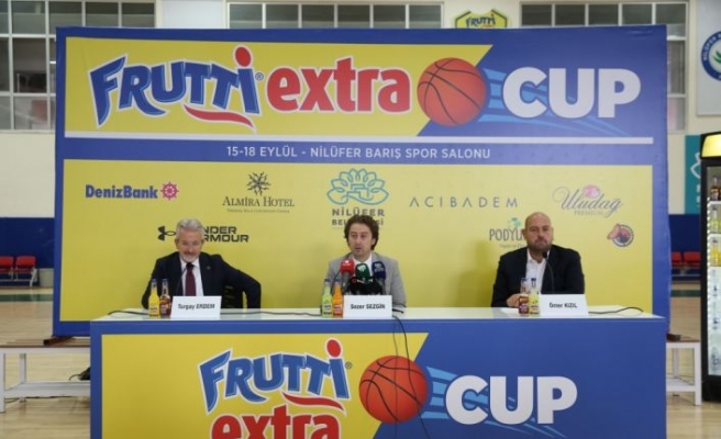 “Frutti Extra Cup“ basketbol turnuvası 15 Eylül'de başlayacak