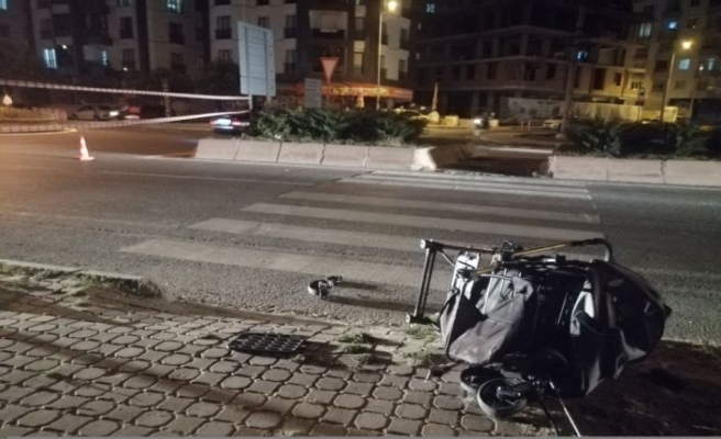Tekirdağ'da motosikletin çarptığı 1'i çocuk 3 kişi yaralandı
