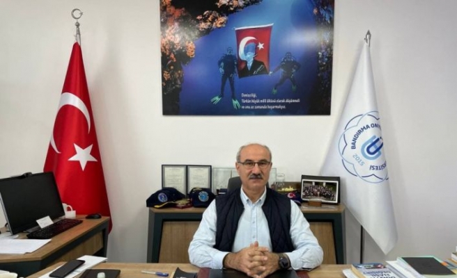 Prof. Dr. Sarı Marmara Denizi'nin korunmasıyla ilgili çalışmaları değerlendirdi: