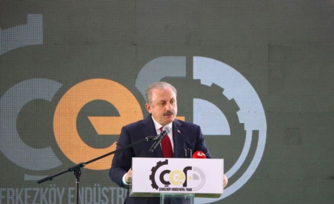 TBMM Başkanı Şentop Tekirdağ'da fuar açılışında konuştu