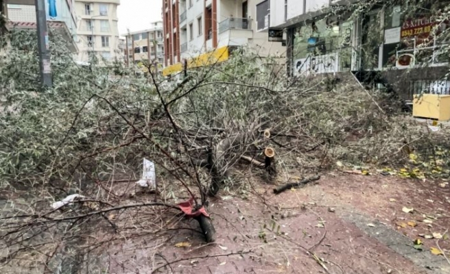 İstanbul'da tam fırtına etkili oluyor