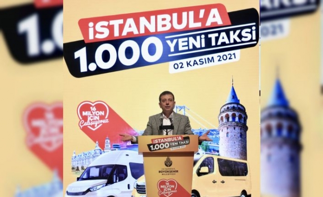 İstanbul'da 1.000 yeni taksi için kuralar çekildi