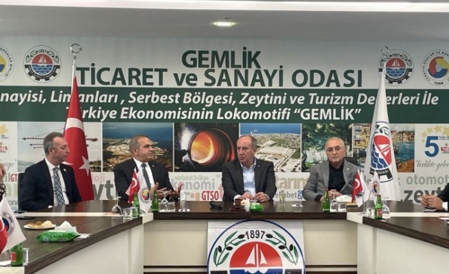 Memleket Partisi Genel Başkanı Muharrem İnce Bursa'da ziyaretlerde bulundu