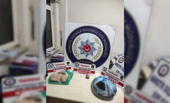 Tekirdağ'da uyuşturucu operasyonunda 4 zanlı tutuklandı