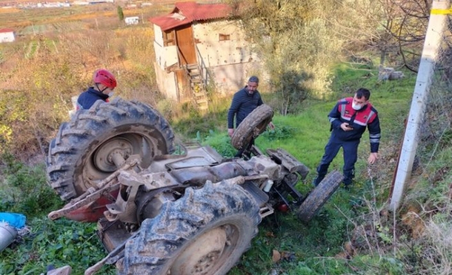 Sakarya'da traktörün altında kalan sürücü hayatını kaybetti
