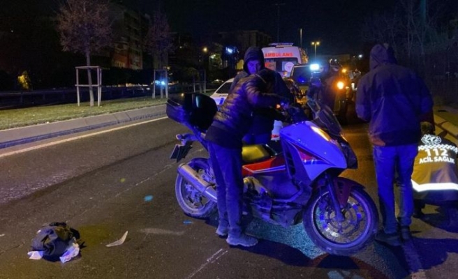 Şişli’deki motosiklet kazasında 2 kişi yaralandı