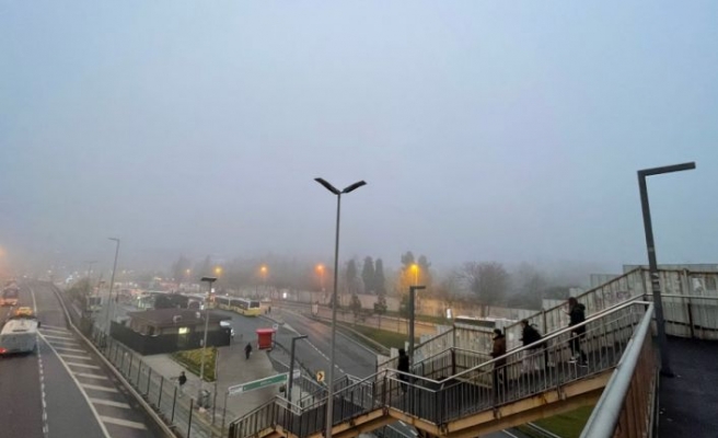 İstanbul'da sis etkili oluyor