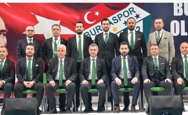 Bursaspor'un 30.Başkanı Ömer Furkan Banaz oldu