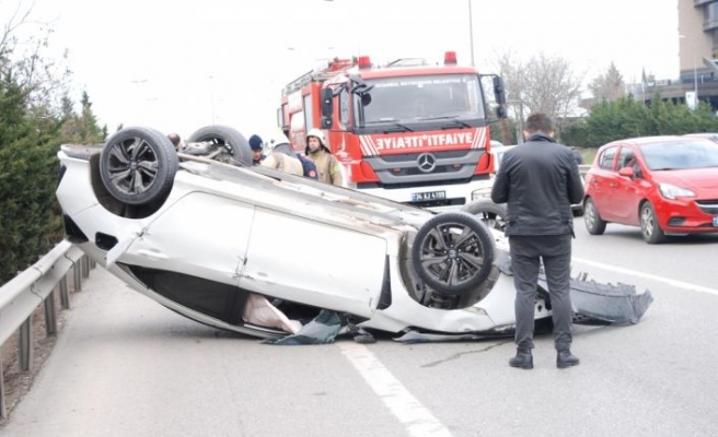 Maltepe'deki zincirleme trafik kazası