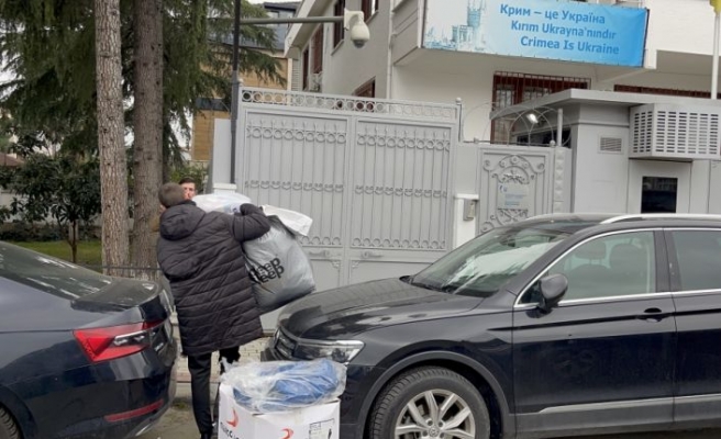 Ukrayna halkına yönelik yardım seferberliği sürüyor