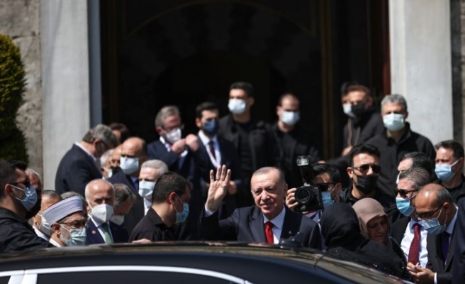 Cumhurbaşkanı Erdoğan cuma namazını Ayasofya-i Kebir Camii'nde kıldı