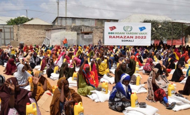 İHH'dan kuraklık yaşanan Somali'ye ramazan yardımı