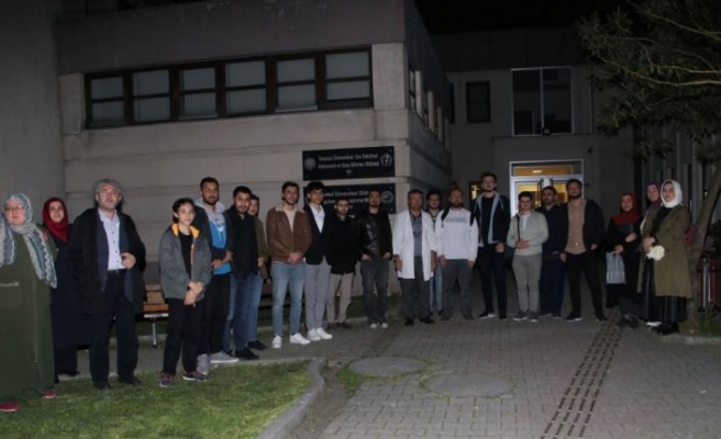 İstanbul Üniversitesi öğrencileri ramazan hilalini gözlemledi