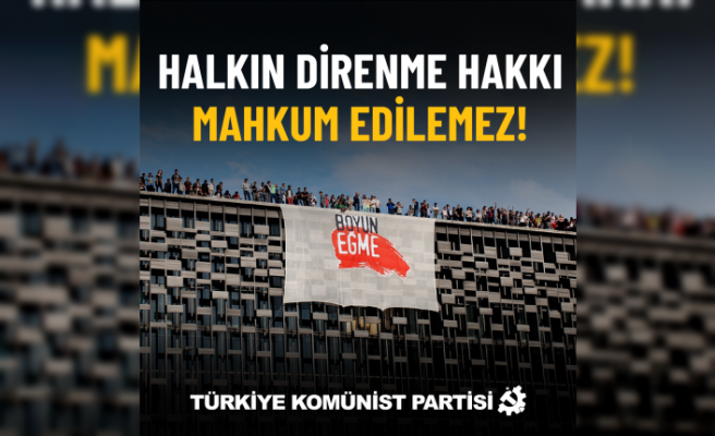 TKP'den Gezi davasıyla ilgili açıklama