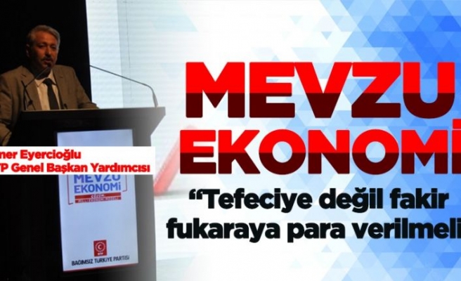 BTP Genel Başkan Yardımcısı Prof. Dr. Ömer Eyercioğlu Açıklama