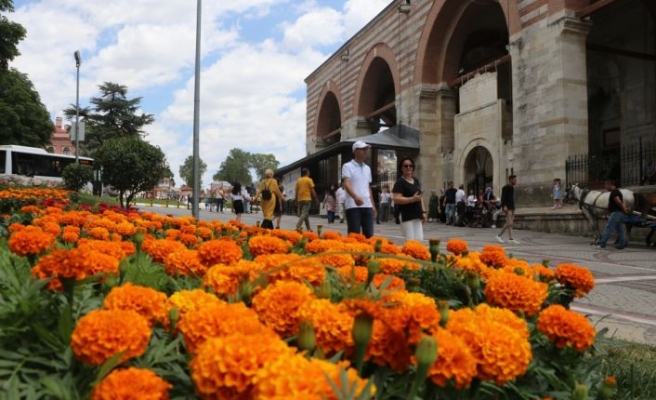 Edirne'de bayram yoğunluğu sürdü