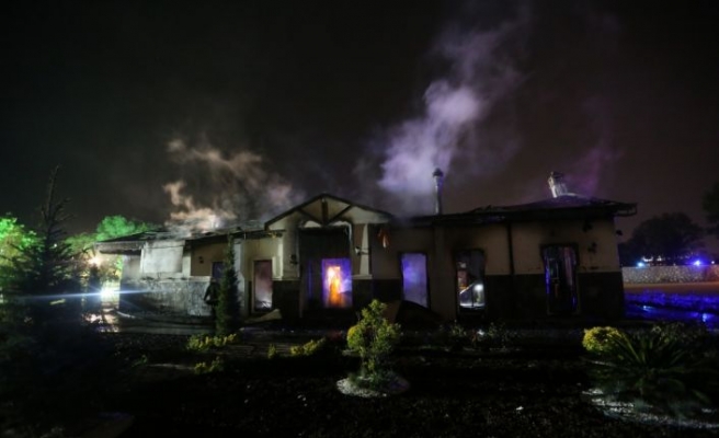 Bursa'da çiftliğin restoranında çıkan yangın söndürüldü