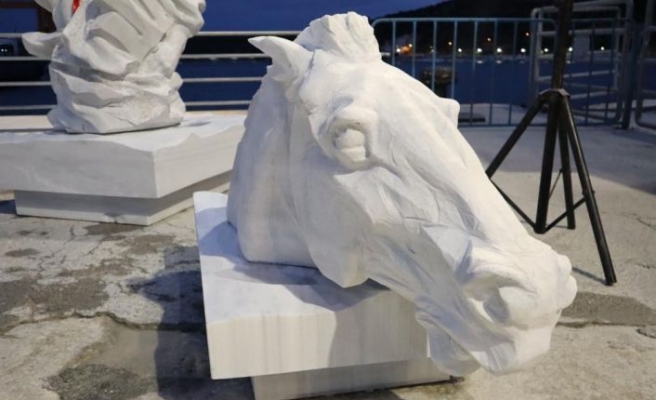 22. Uluslararası Prokonnesos Heykel Sempozyumu“ Balıkesir'de sona erdi
