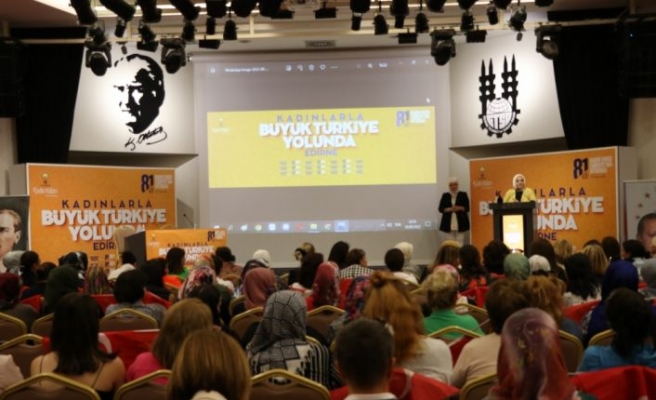 AK Parti Genel Merkez Kadın Kolları Başkanı Ayşe Keşir Edirne'de kadın girişimcilerle buluştu